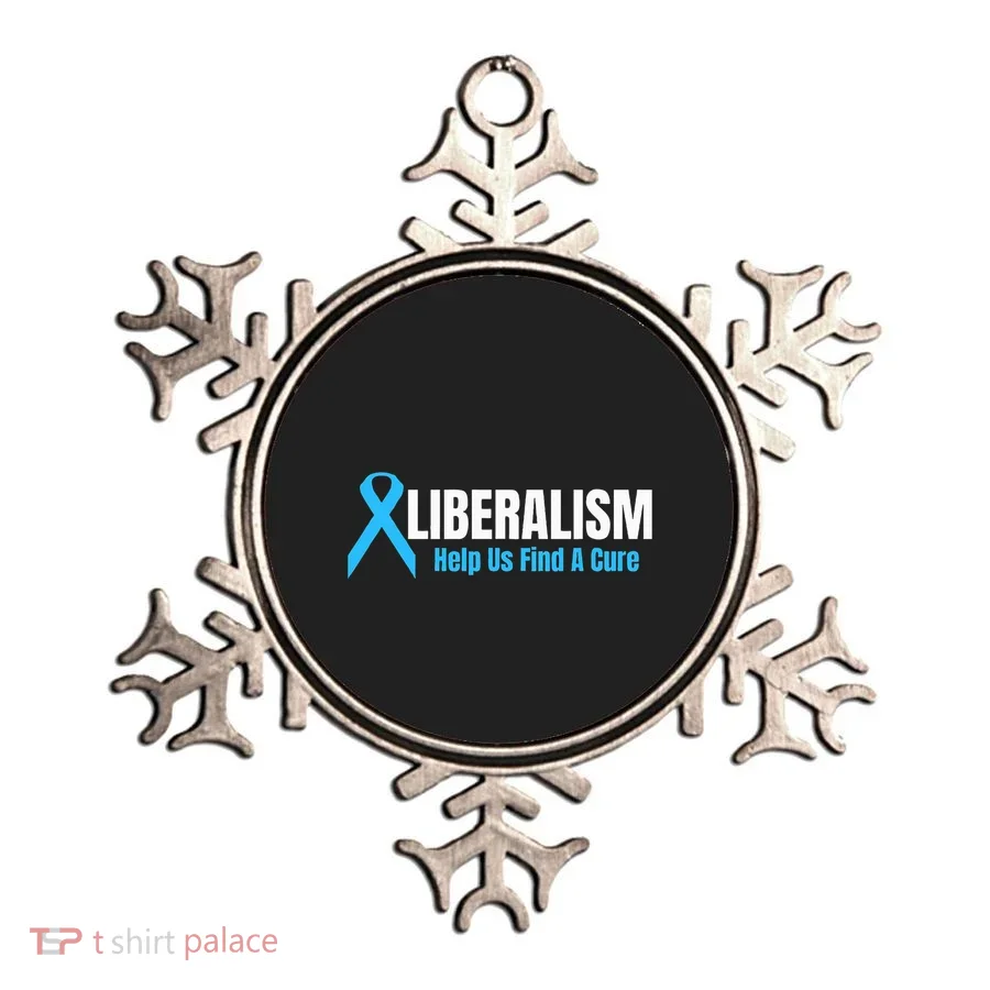 Liberalism Help Us Find A Cure T For Conservatives Ornament
