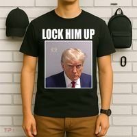 Lock Him Up Donald Trump Mugshot T-Shirt thumb 6