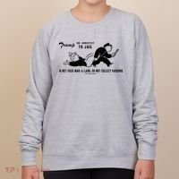 Lock Him Up Jail Trump Women's Sweatshirt thumb 0