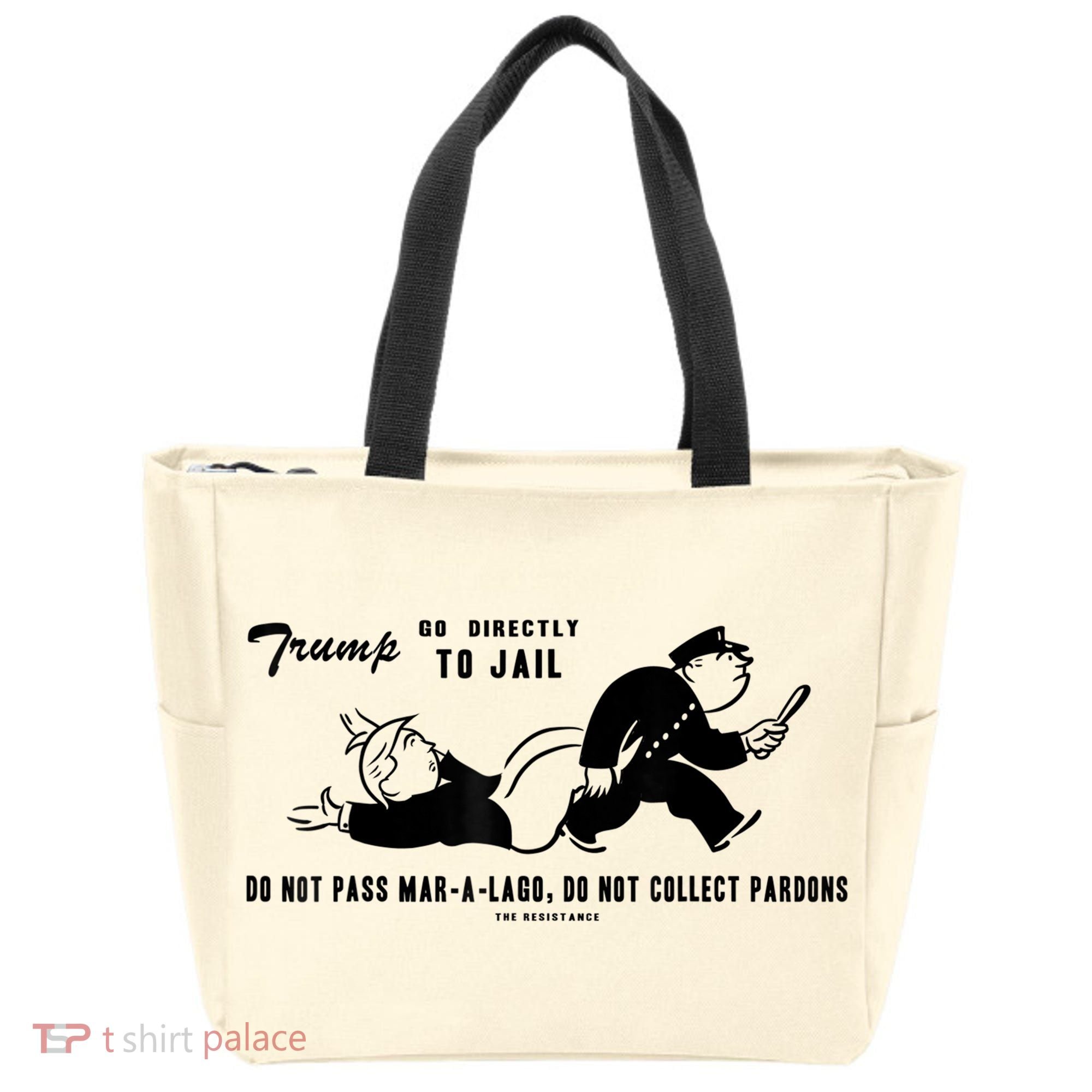 Lock Him Up Jail Trump Tote Bag