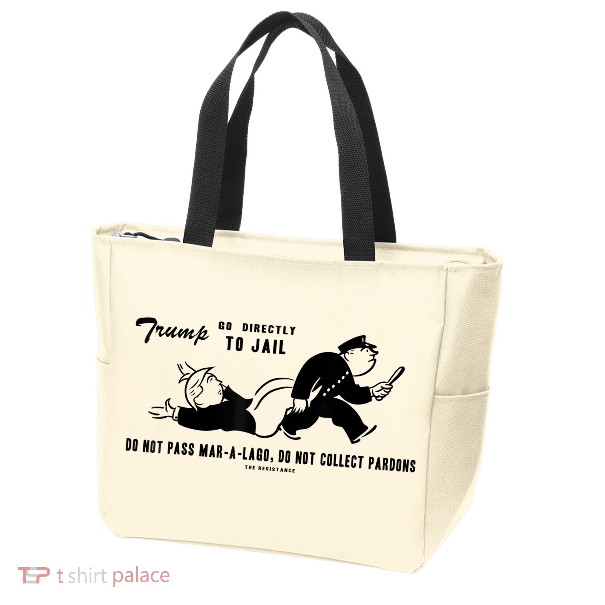 Lock Him Up Jail Trump Tote Bag