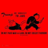 Lock Him Up Jail Trump Santa Hat thumb 1