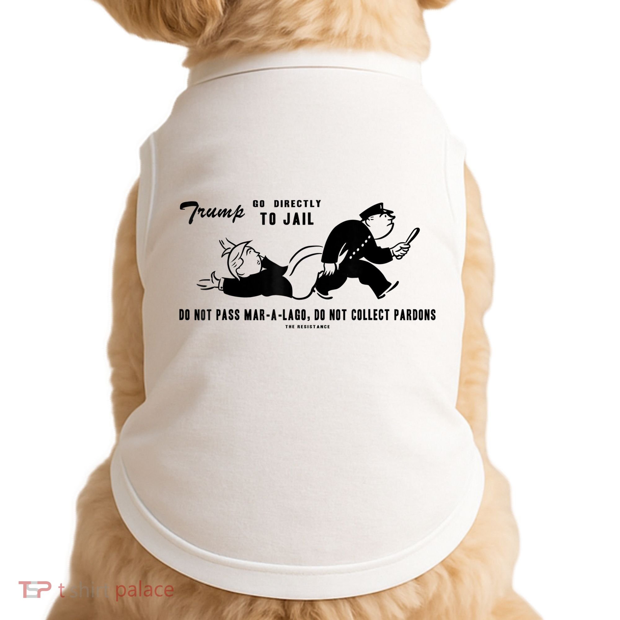 Lock Him Up Jail Trump Doggie Tank
