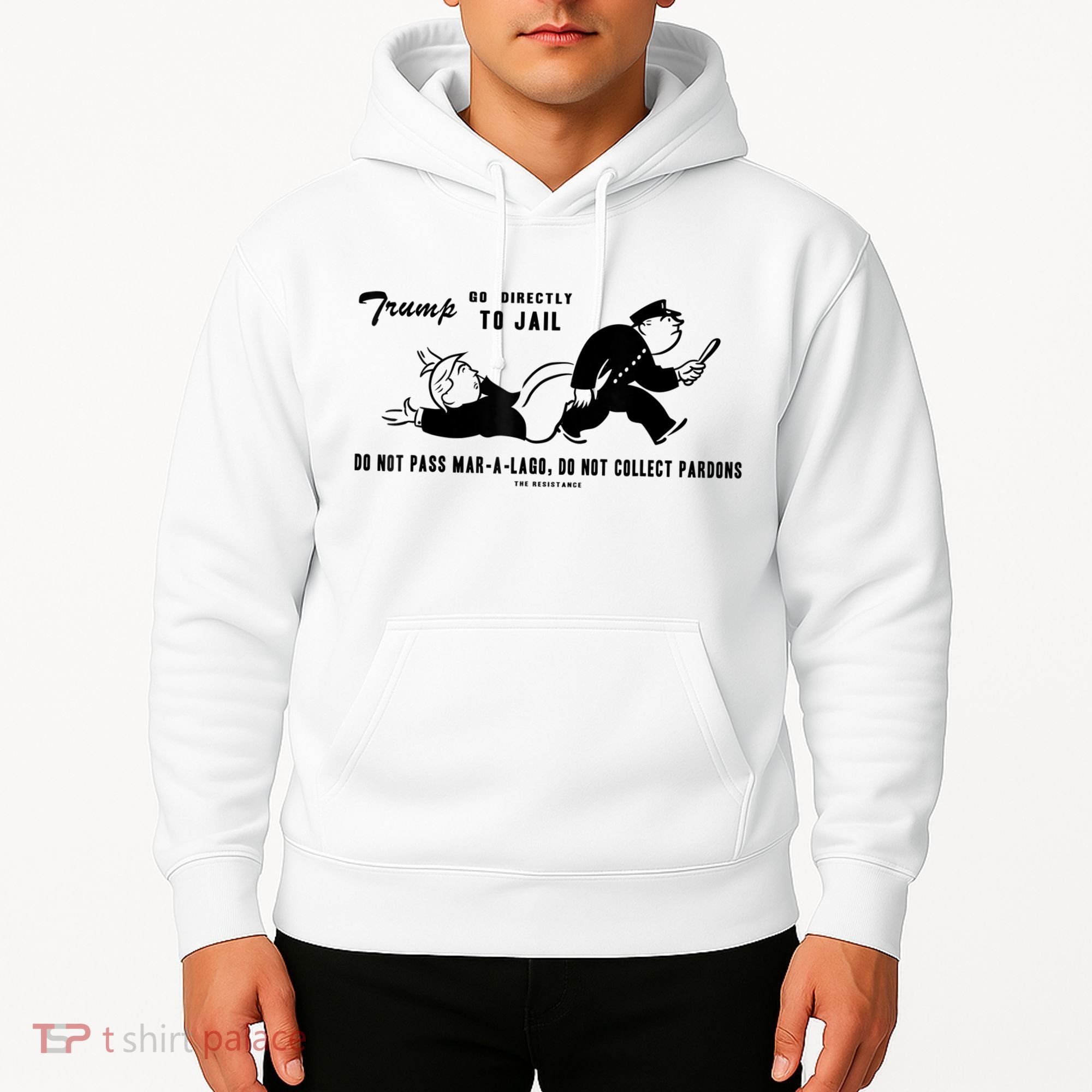 Lock Him Up Jail Trump Hoodie