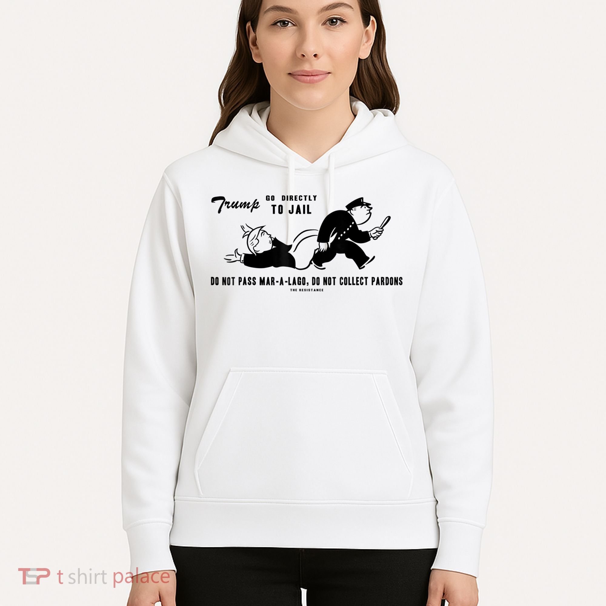 Lock Him Up Jail Trump Hoodie