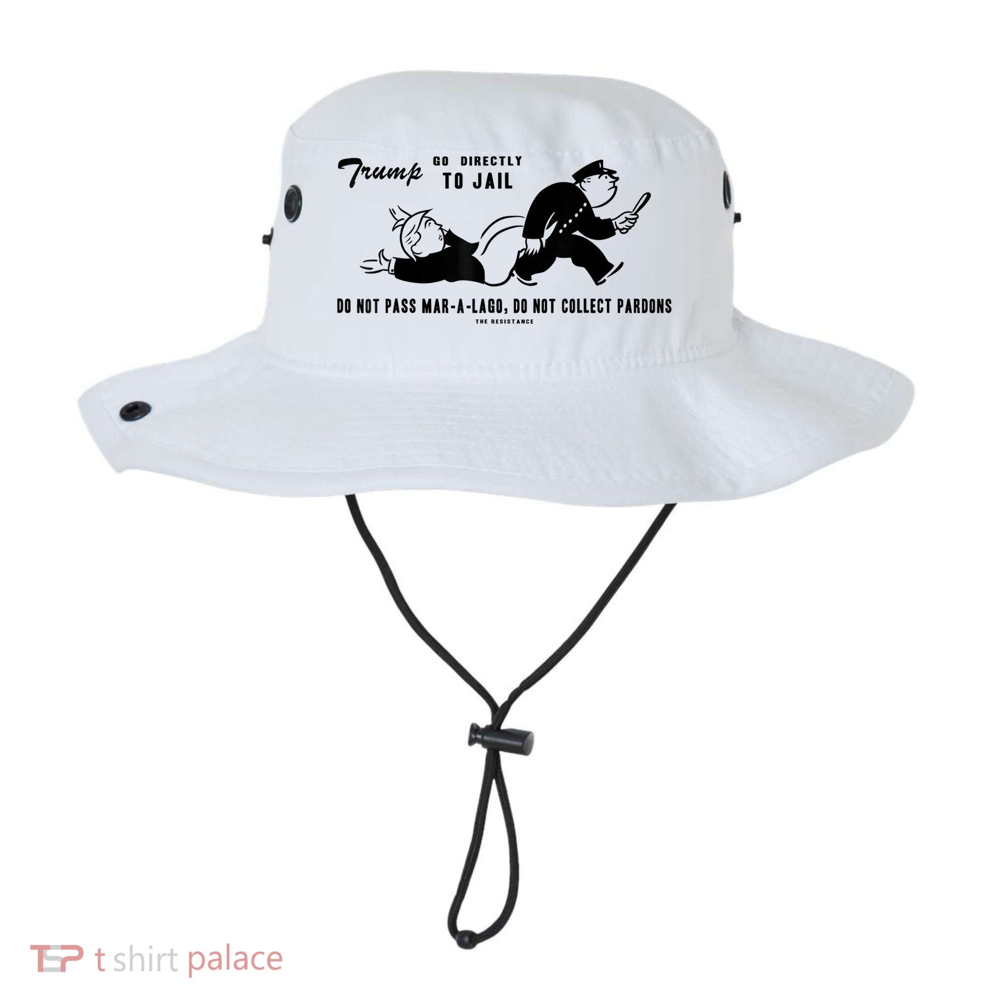 Lock Him Up Jail Trump Bucket Hat