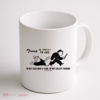 Lock Him Up Jail Trump Coffee Mug thumb 1