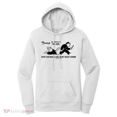 Lock Him Up Jail Trump Women's Hoodie