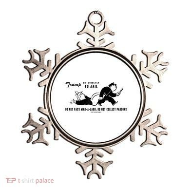 Lock Him Up Jail Trump Ornament