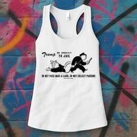 Lock Him Up Jail Trump Women's Tank Top thumb 3
