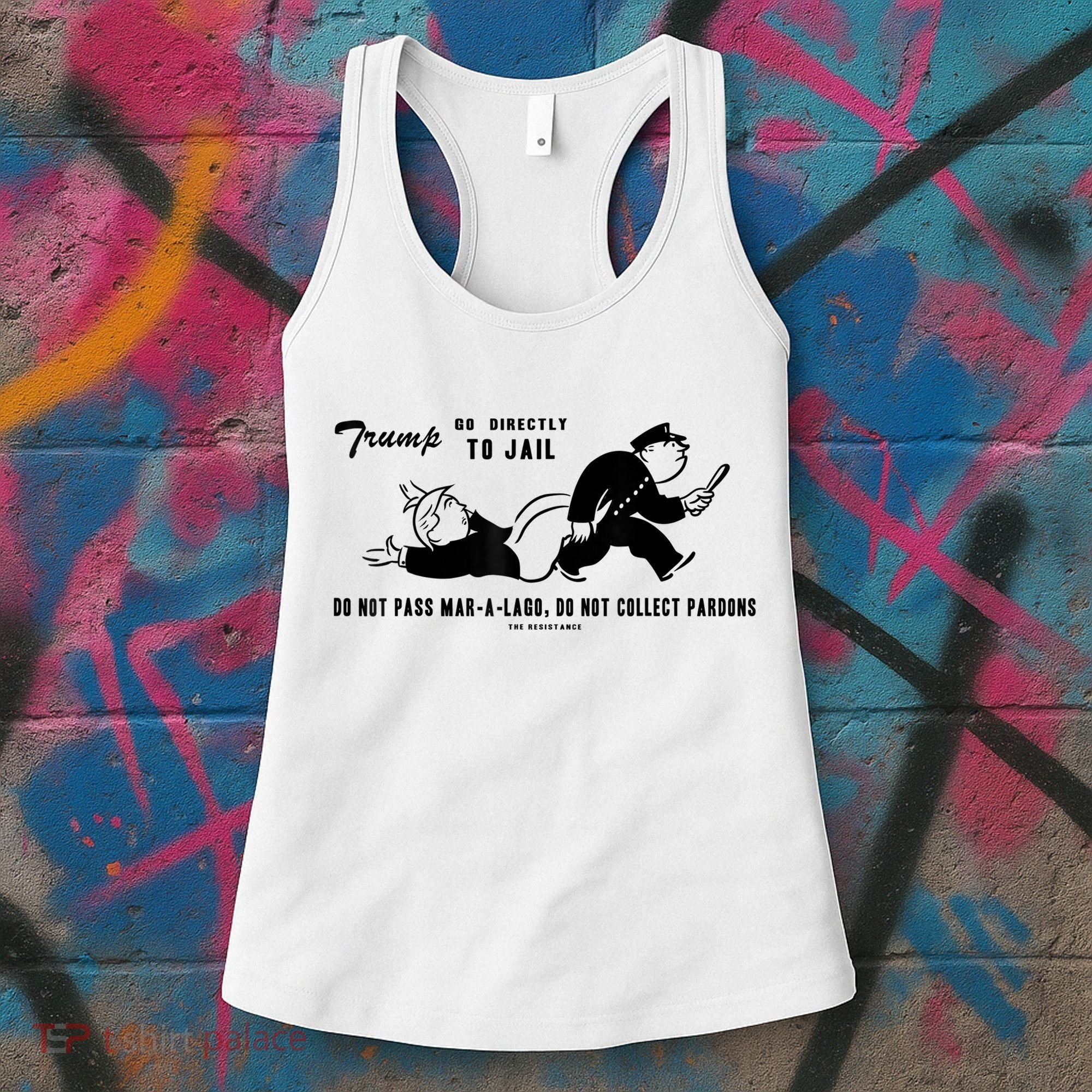 Lock Him Up Jail Trump Women's Tank Top