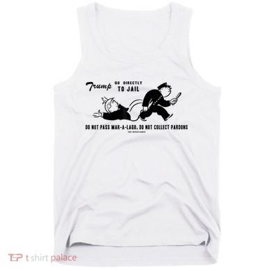Lock Him Up Jail Trump Tank Top