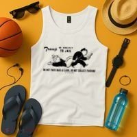 Lock Him Up Jail Trump Tank Top thumb 4