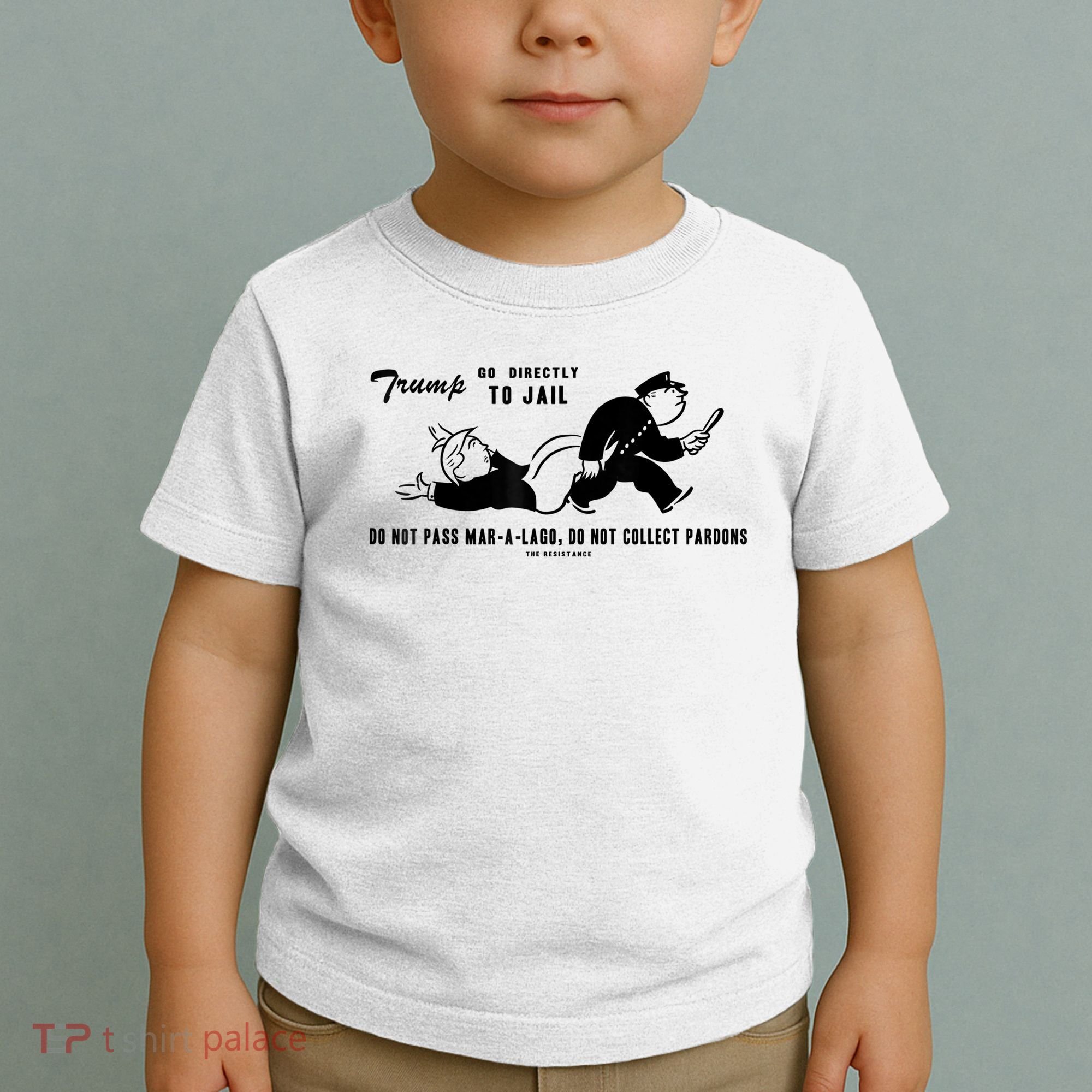 Lock Him Up Jail Trump Toddler T-Shirt