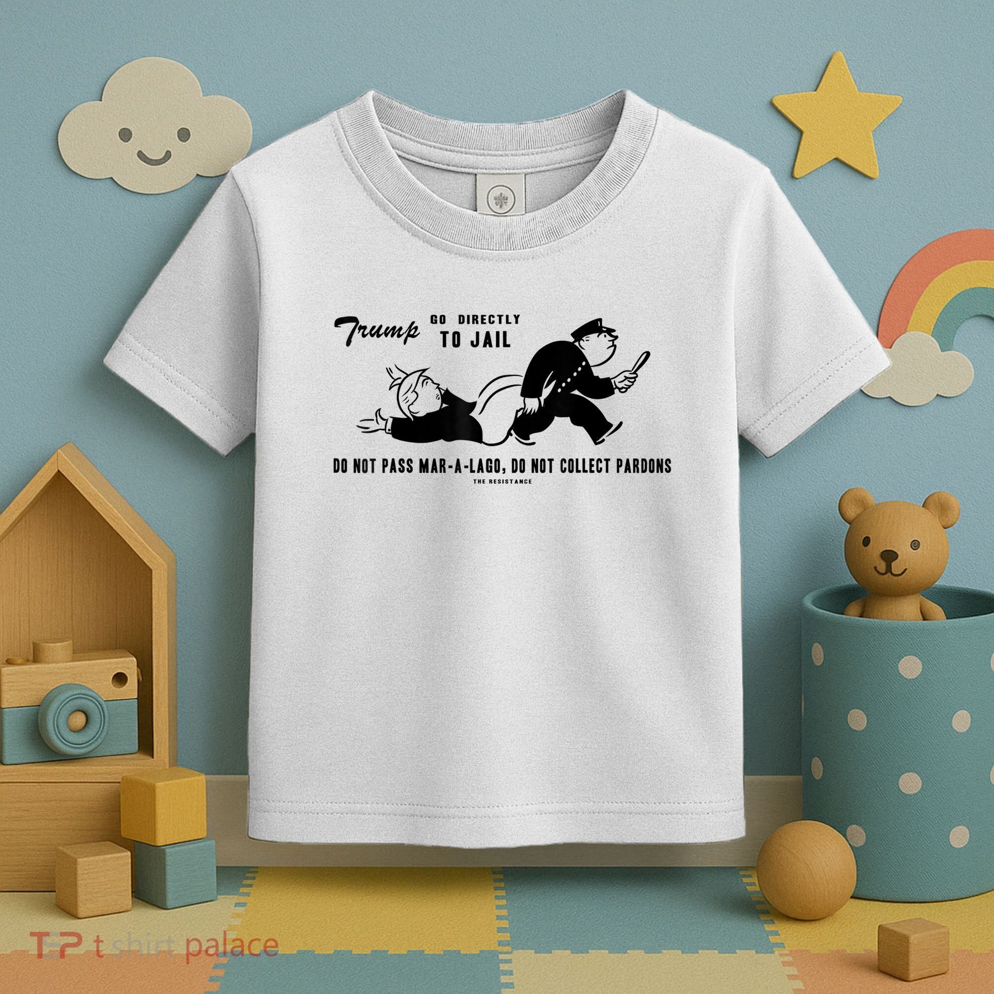 Lock Him Up Jail Trump Toddler T-Shirt