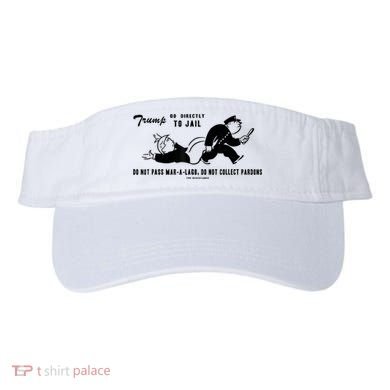 Lock Him Up Jail Trump Visor