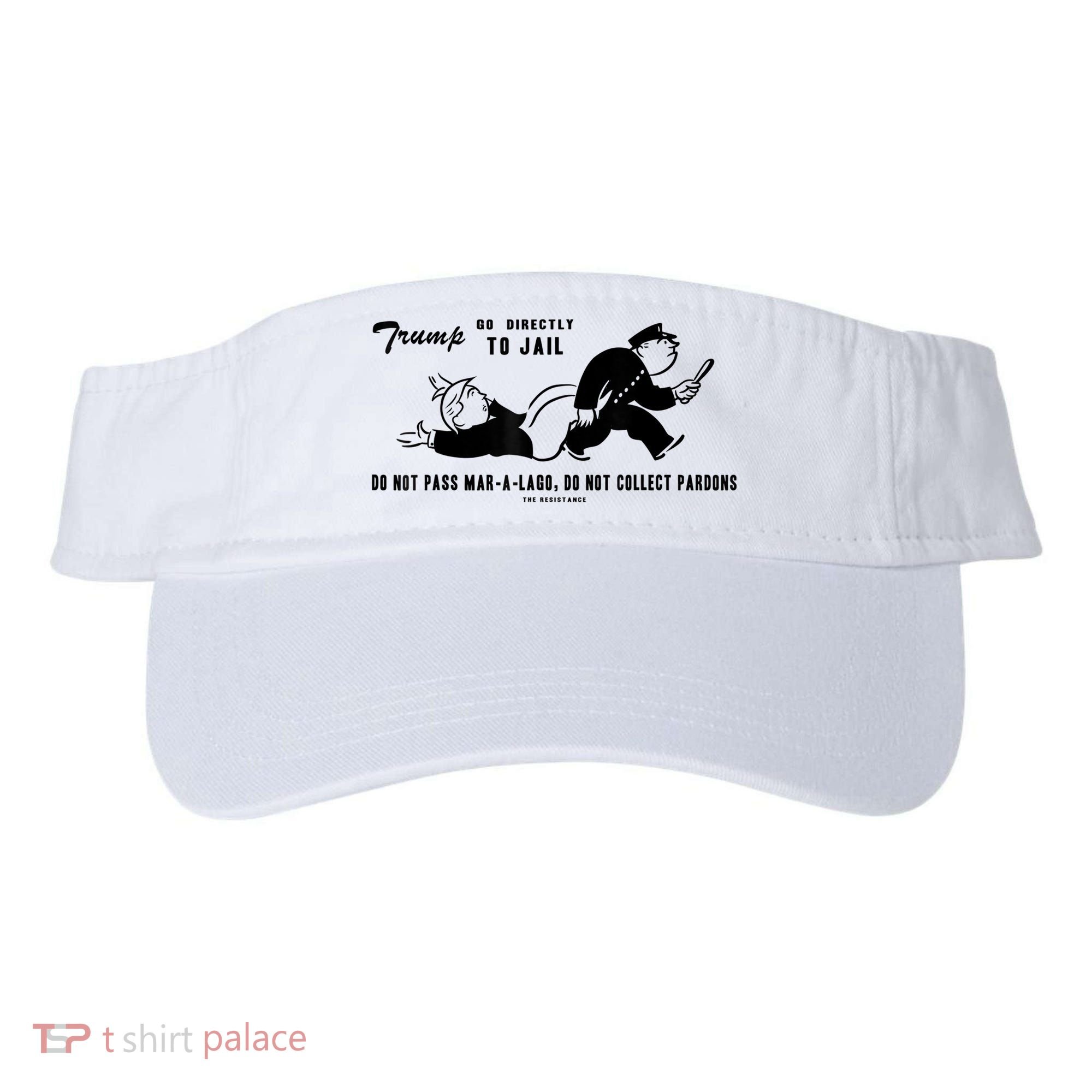 Lock Him Up Jail Trump Visor