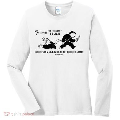 Lock Him Up Jail Trump Women's Long Sleeve Shirt