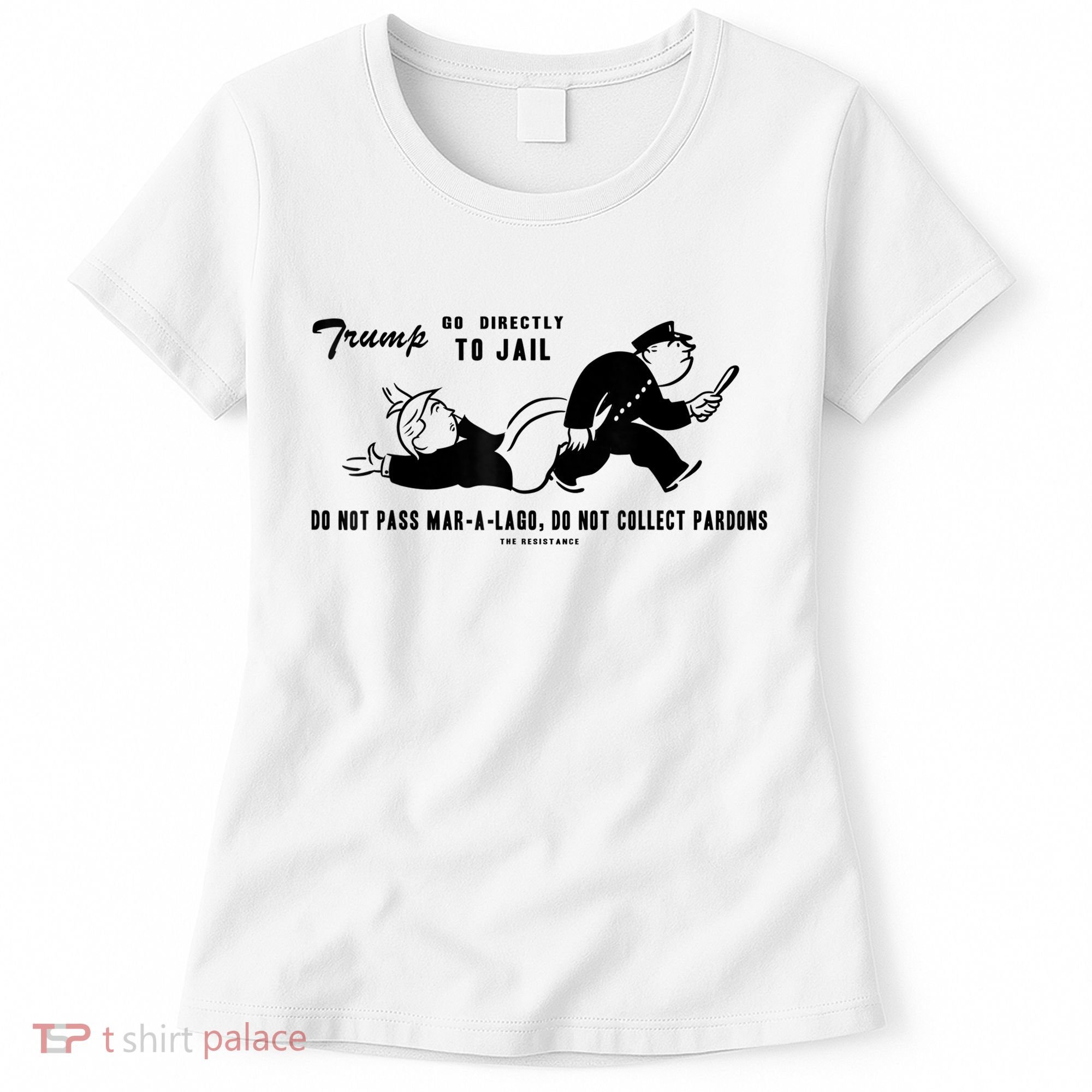 Lock Him Up Jail Trump Women's T-Shirt