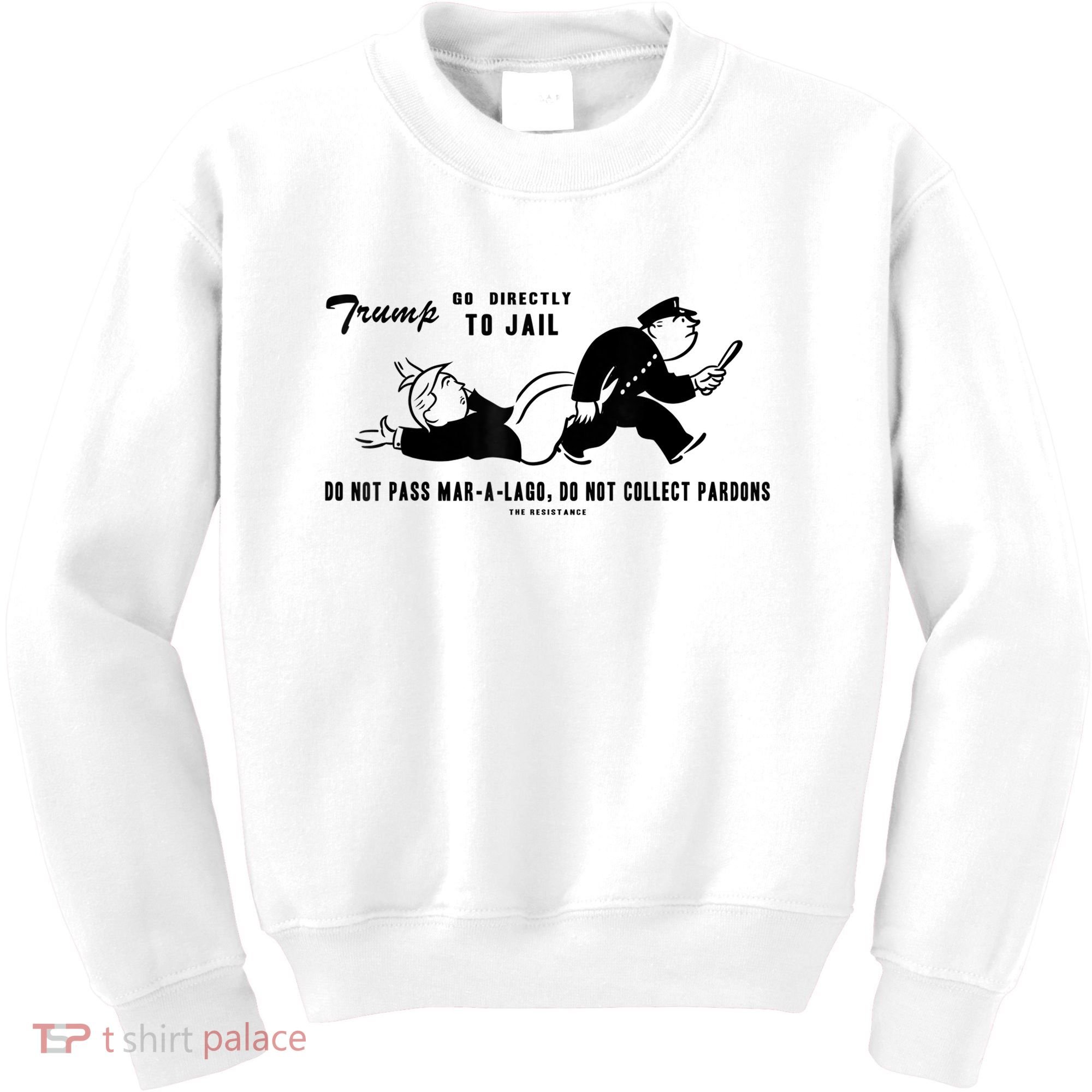 Lock Him Up Jail Trump Kids Sweatshirt