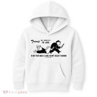 Lock Him Up Jail Trump Kids Hoodie thumb 0