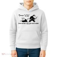 Lock Him Up Jail Trump Kids Hoodie thumb 4