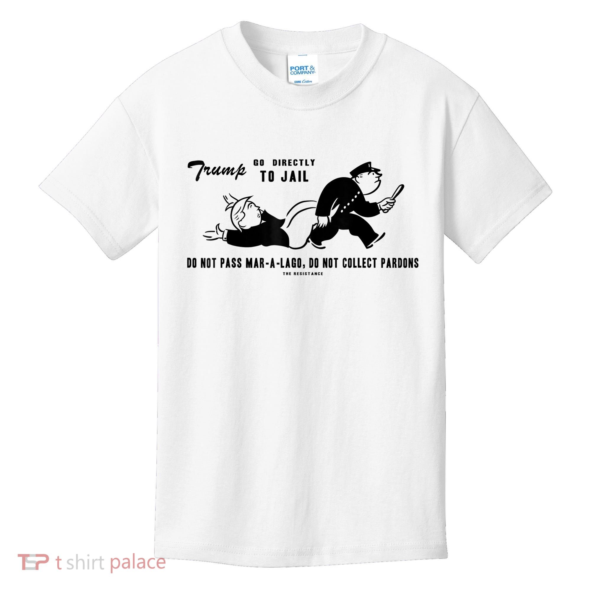 Lock Him Up Jail Trump Kids T-Shirt