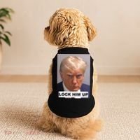 Lock Him Up Donald Trump Mugshot Jail Doggie Tank thumb 2
