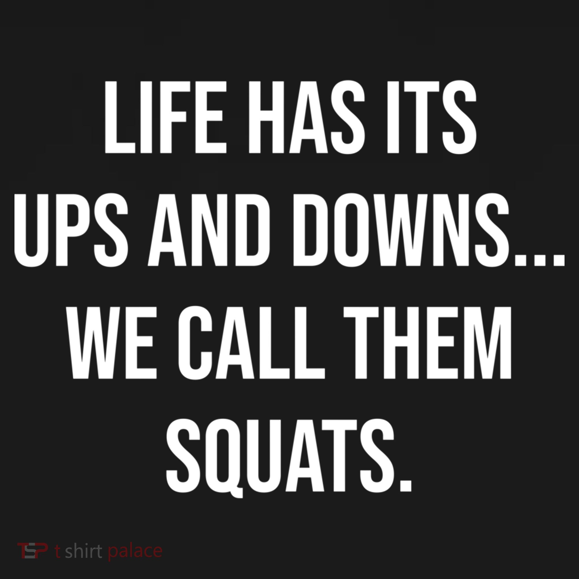 Life Has Ups And Downs Called Squats Funny Gym Motivational Gift Women's Hoodie