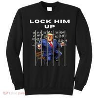 Lock Him Up Antitrump Djt Incarceration Jail Trump Sweatshirt thumb 0