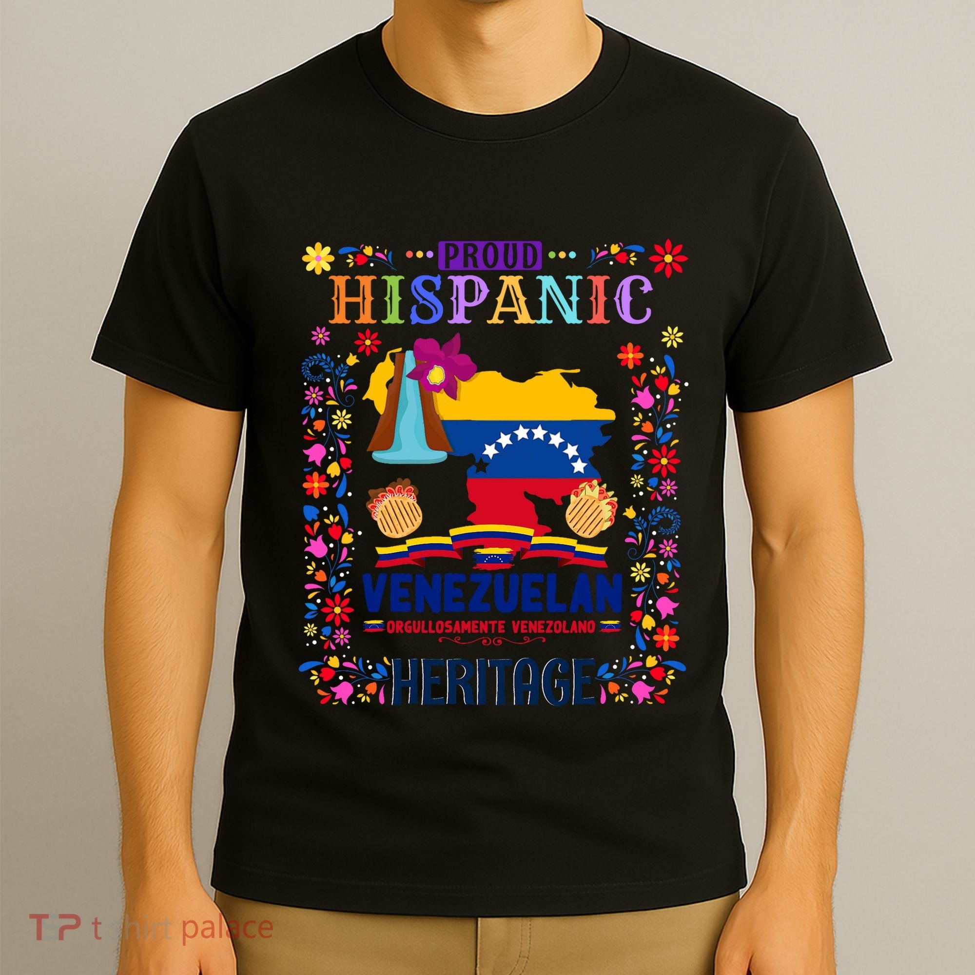 Latin Heritage Venezuelan Flag Outfit Idea Venezuela T-Shirt