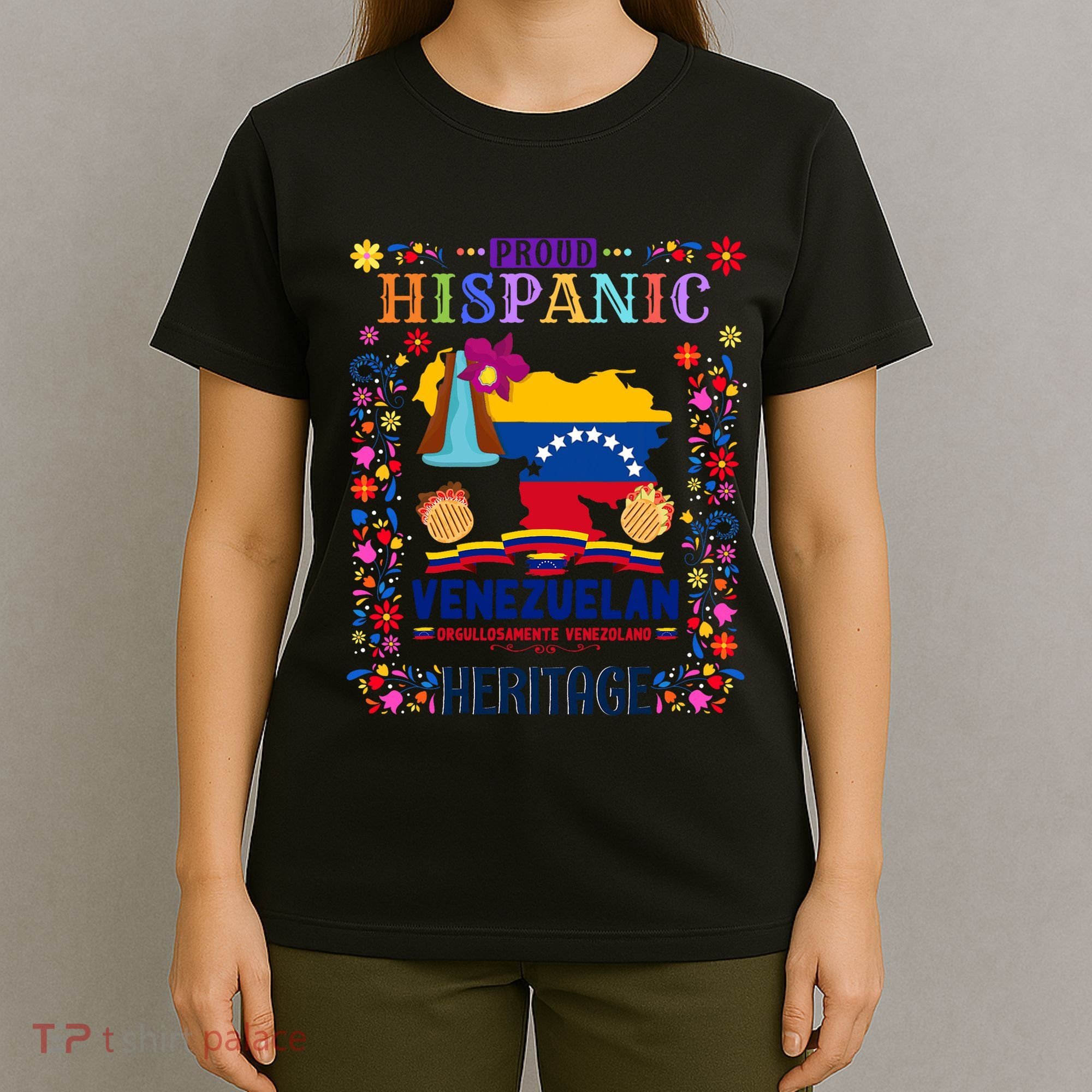 Latin Heritage Venezuelan Flag Outfit Idea Venezuela T-Shirt