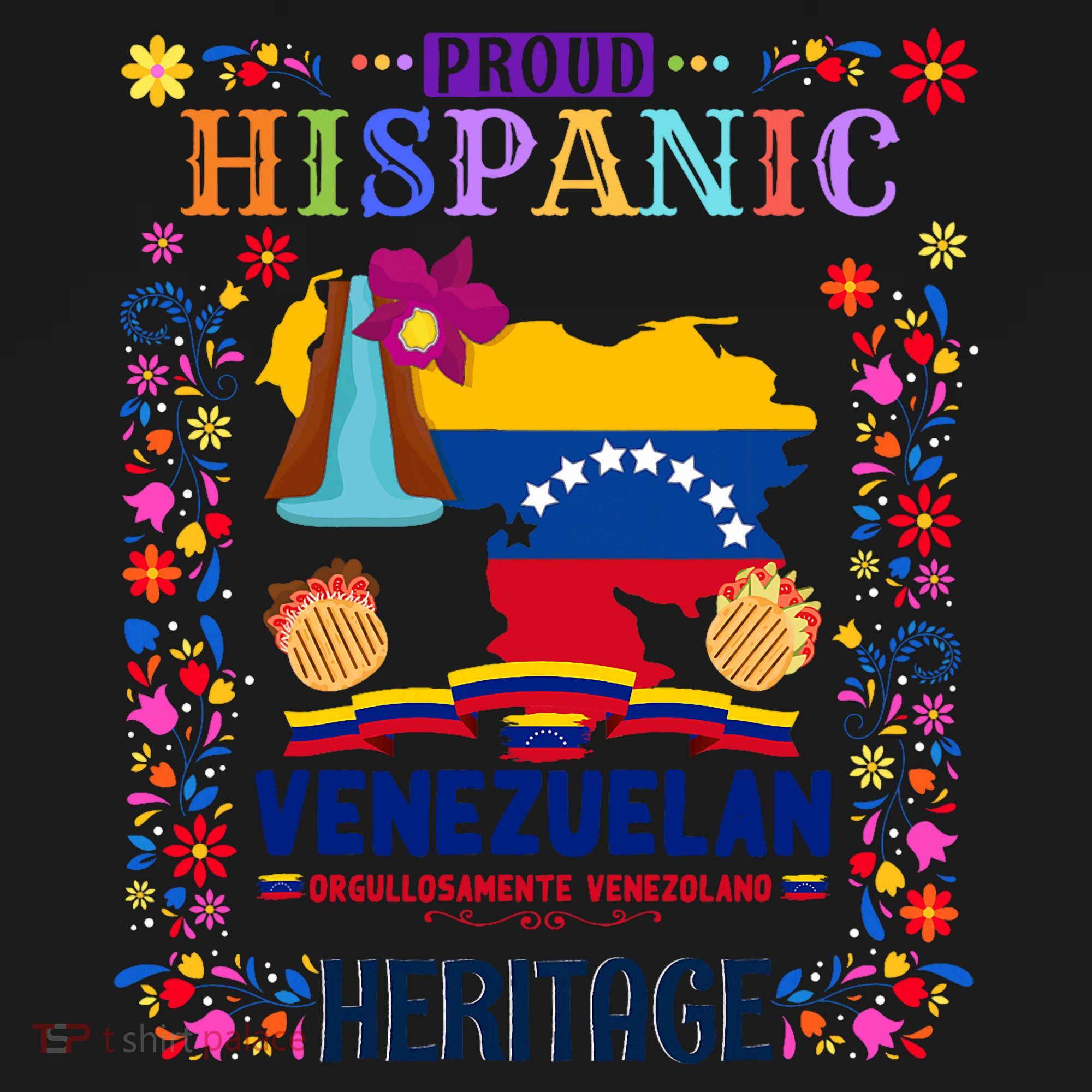 Latin Heritage Venezuelan Flag Outfit Idea Venezuela T-Shirt
