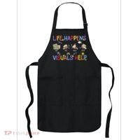 Life Happens Visuals Help ACC Special Education Teacher Apron thumb 0