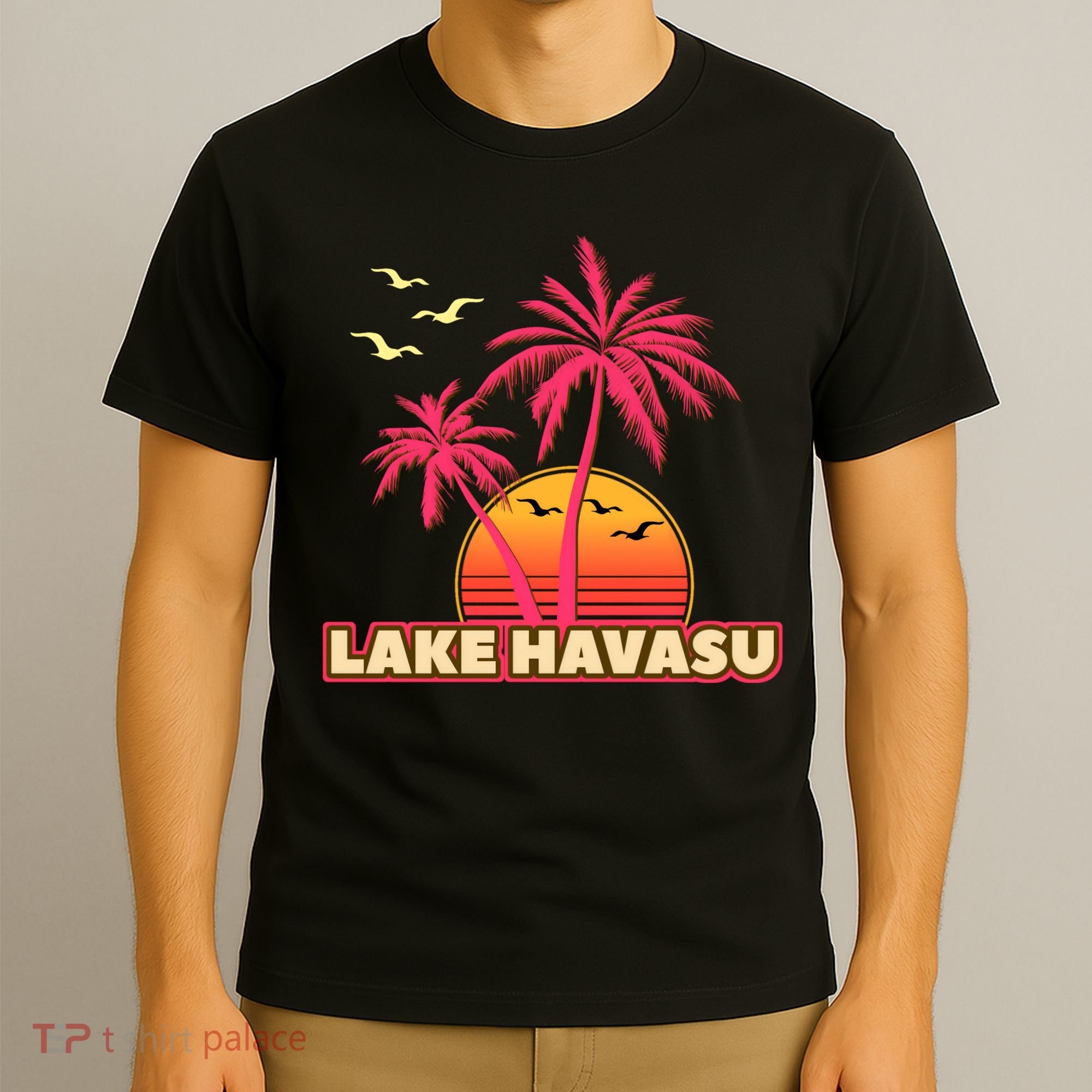 Lake Havasu Vintage Sunset T-Shirt
