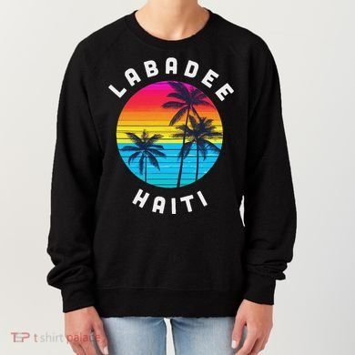 Labadee Haiti Vacation Souvenir Sunset Beach Women's Sweatshirt