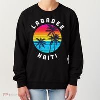 Labadee Haiti Vacation Souvenir Sunset Beach Women's Sweatshirt thumb 0
