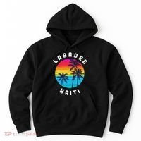 Labadee Haiti Vacation Souvenir Sunset Beach Hoodie thumb 0