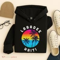 Labadee Haiti Vacation Souvenir Sunset Beach Hoodie thumb 4