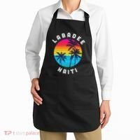 Labadee Haiti Vacation Souvenir Sunset Beach Apron thumb 2