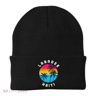 Labadee Haiti Vacation Souvenir Sunset Beach Beanie