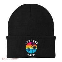 Labadee Haiti Vacation Souvenir Sunset Beach Beanie thumb 0