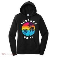 Labadee Haiti Vacation Souvenir Sunset Beach Women's Hoodie thumb 0