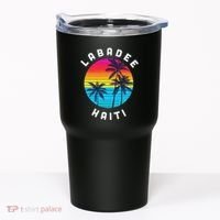 Labadee Haiti Vacation Souvenir Sunset Beach Tumbler thumb 0