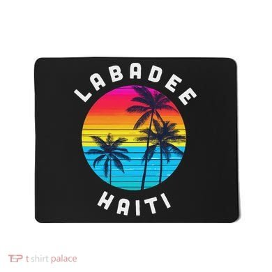 Labadee Haiti Vacation Souvenir Sunset Beach Mousepad