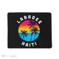 Labadee Haiti Vacation Souvenir Sunset Beach Mousepad thumb 0