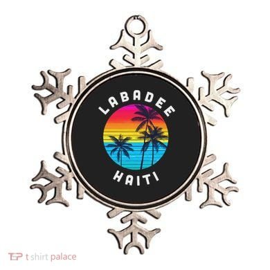 Labadee Haiti Vacation Souvenir Sunset Beach Ornament