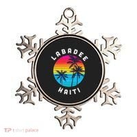 Labadee Haiti Vacation Souvenir Sunset Beach Ornament thumb 0