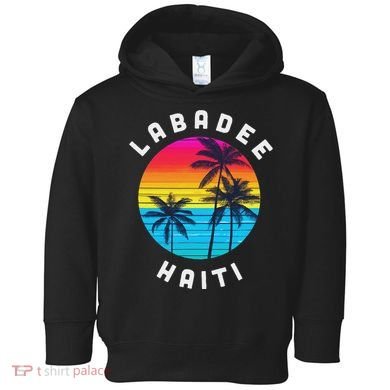 Labadee Haiti Vacation Souvenir Sunset Beach Toddler Hoodie