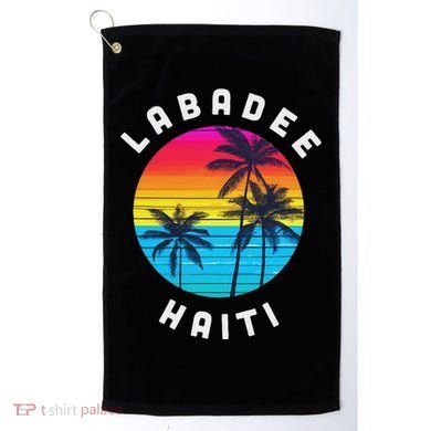 Labadee Haiti Vacation Souvenir Sunset Beach Golf Towel